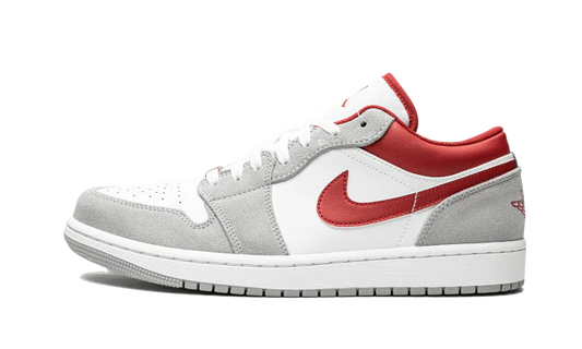 Air Jordan 1 Low Light Smoke Grey Gym Red