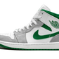 Air Jordan 1 Mid Grey Green