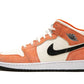Air Jordan 1 Mid Orange Suede (GS)