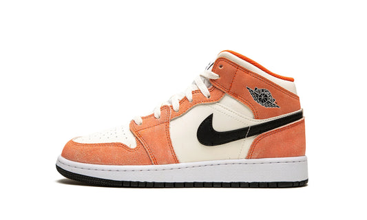 Air Jordan 1 Mid Orange Suede (GS)