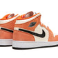 Air Jordan 1 Mid Orange Suede (GS)