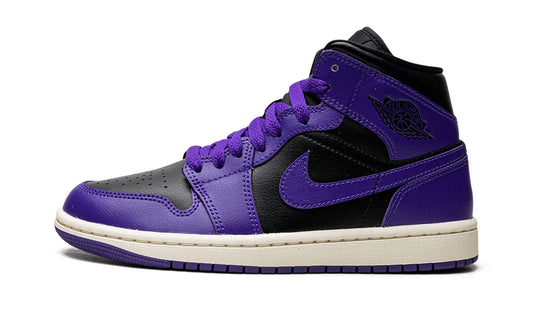 Air Jordan 1 Mid Purple Black (W)